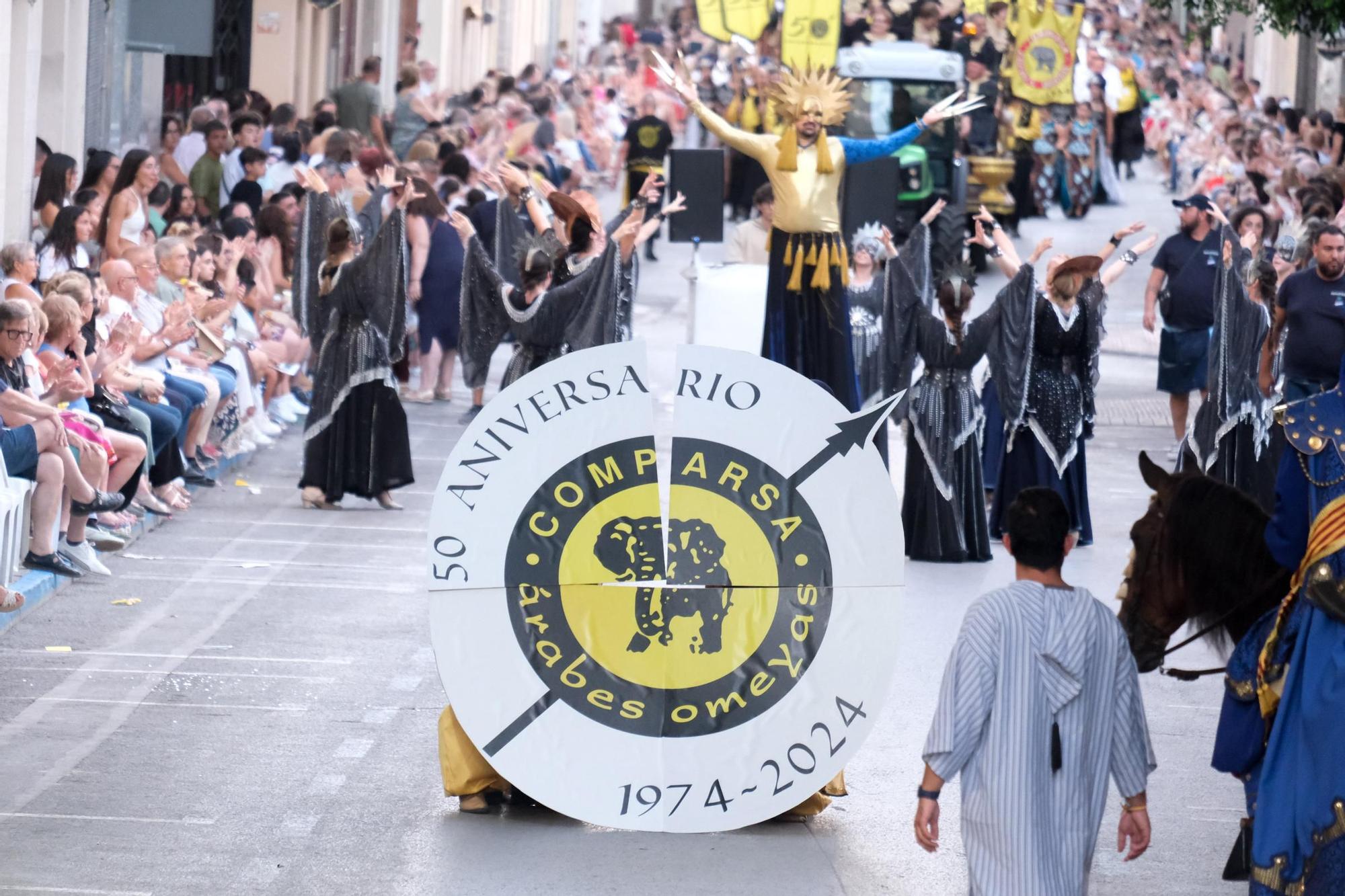 La Entrada Mora de las fiestas de Novelda, en imágenes