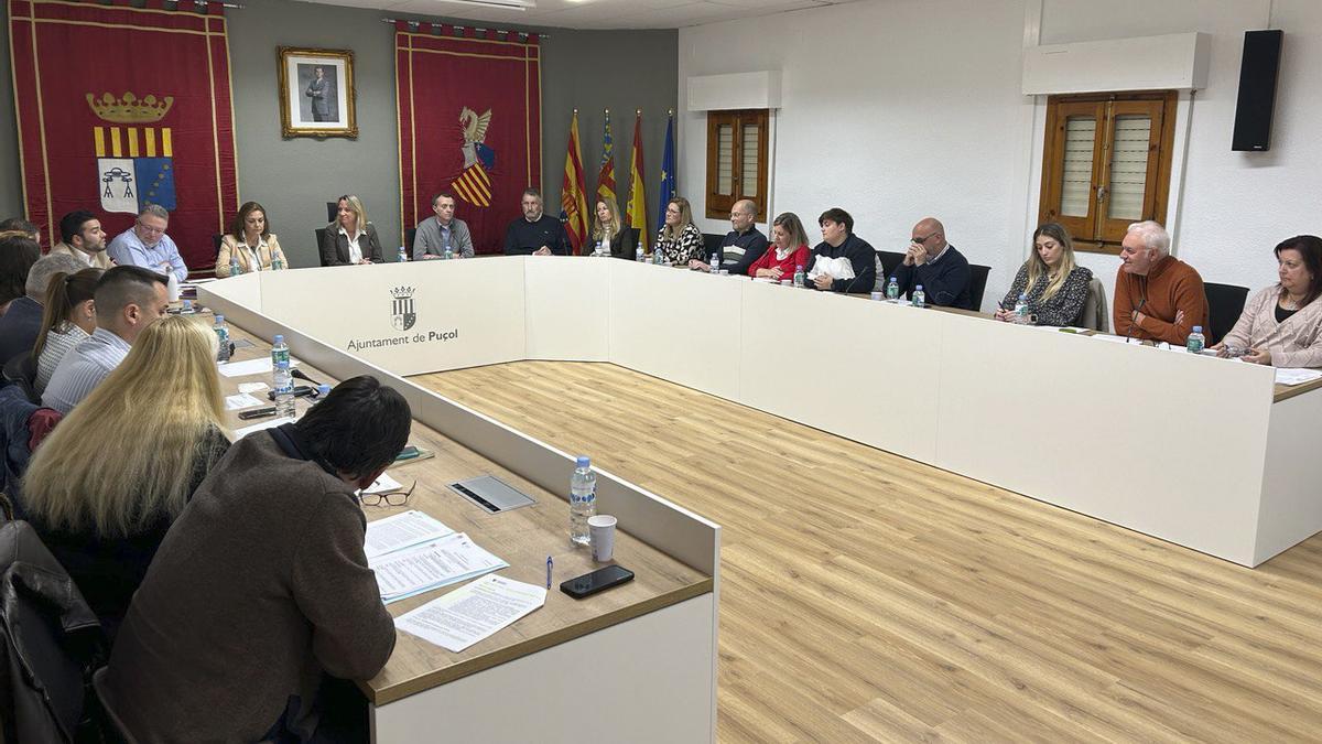 El pleno municipal de Puçol aprobó los presupuestos para 2024