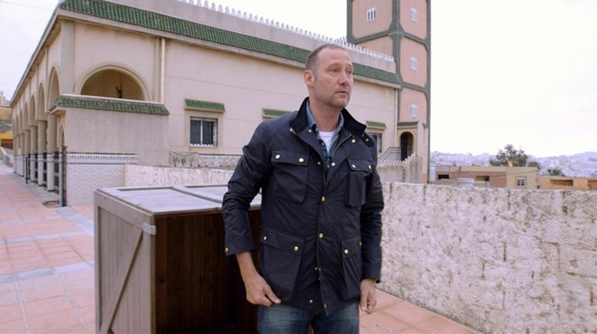 A la caixa, amb Pedro García Aguado. A la caixa, amb Pedro García Aguado.