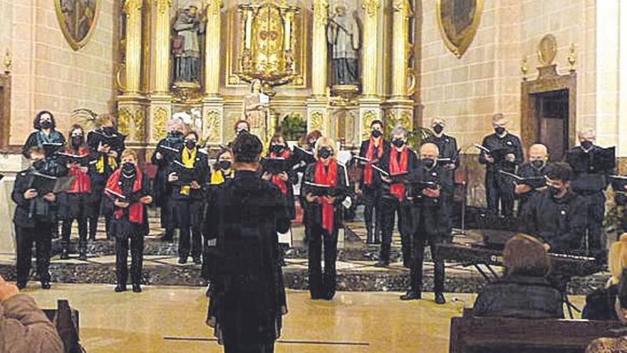 La banda de música de Montuïri y la coral Mont-lliri honran a Santa Cecilia