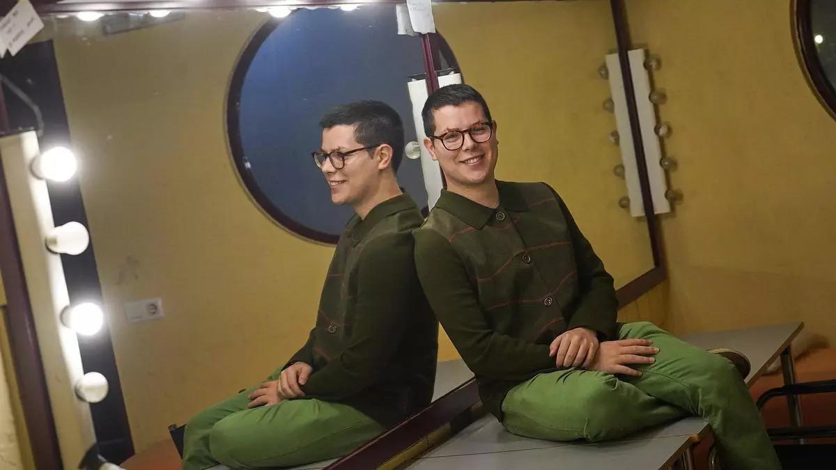 El actor, director y dramaturgo Àlex Castro Pizarro, en La Planeta.