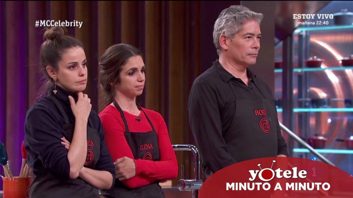 Marta Torné y Elena Furiase junto a Boris Izaguirre en 'Masterchef Celebrity'