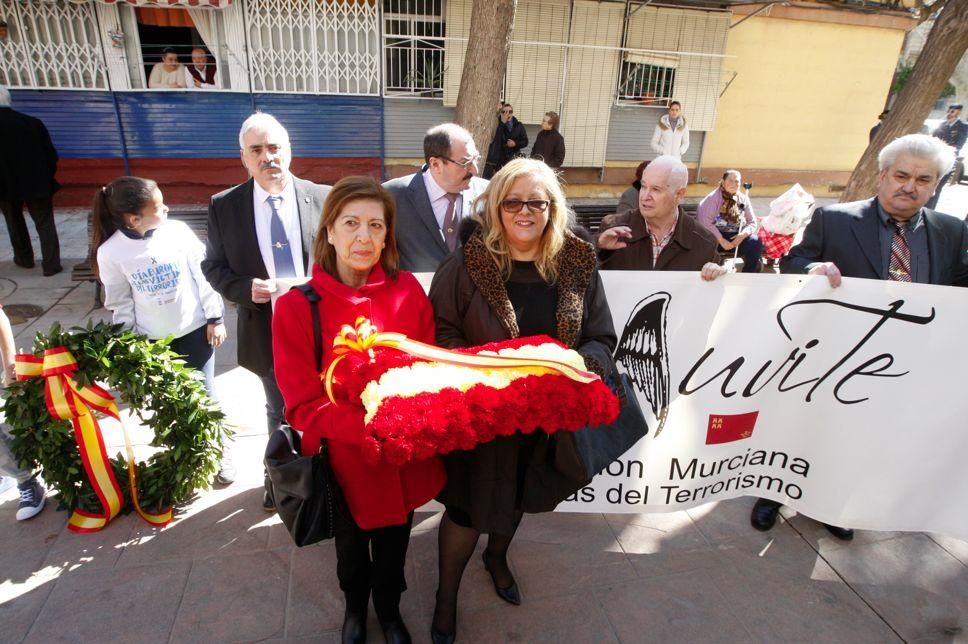 En recuerdo a las víctimas del terrorismo Murcia