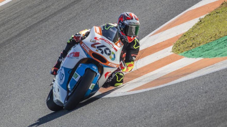 El valenciano Héctor Barberà ya brilla en Moto2