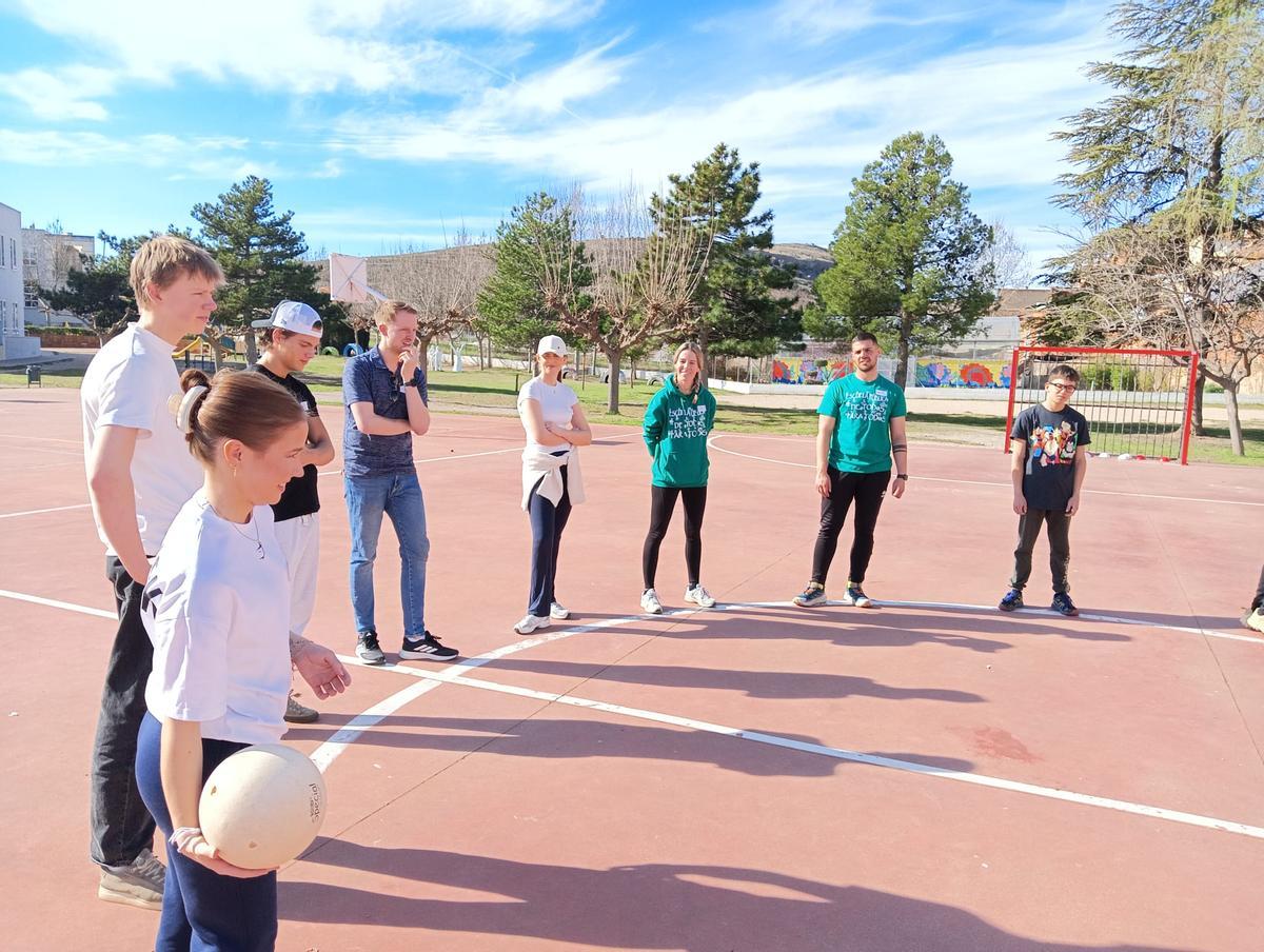 El Colegio Gloria Fuertes de Andorra recibe a alumnado de Noruega dentro del programa Erasmus+