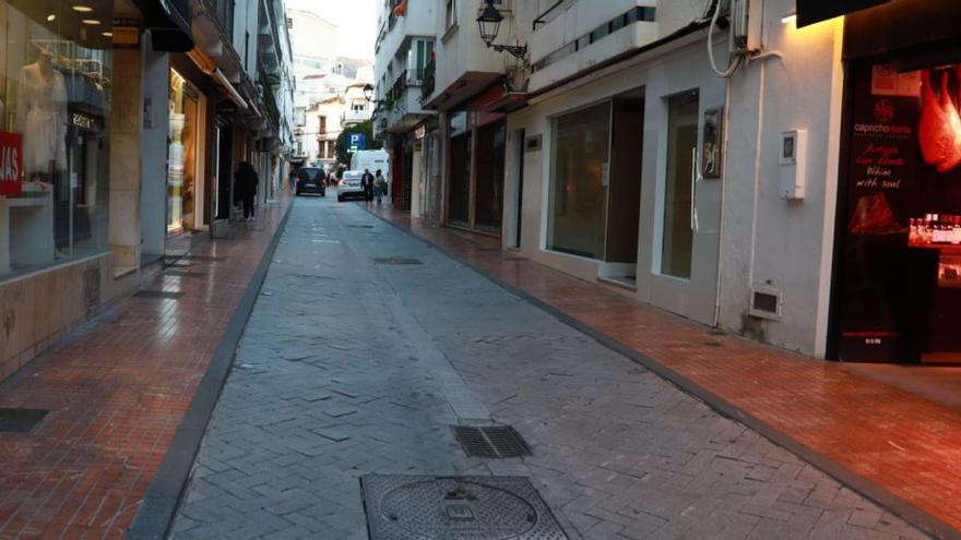 Mejoran la calzada de dos calles del centro urbano de Marbella