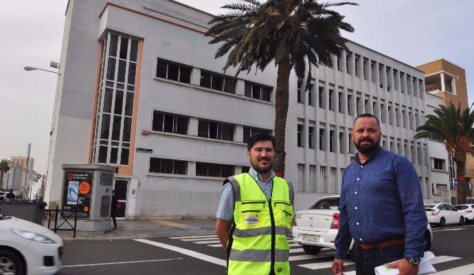 Obras en la Fábrica de Hielo para centro de día.