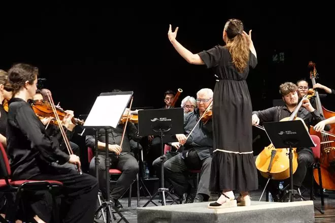 Concierto de clausura de los alumnos de la Academia de Dirección Anam Camerata en Puebla de la Calzada