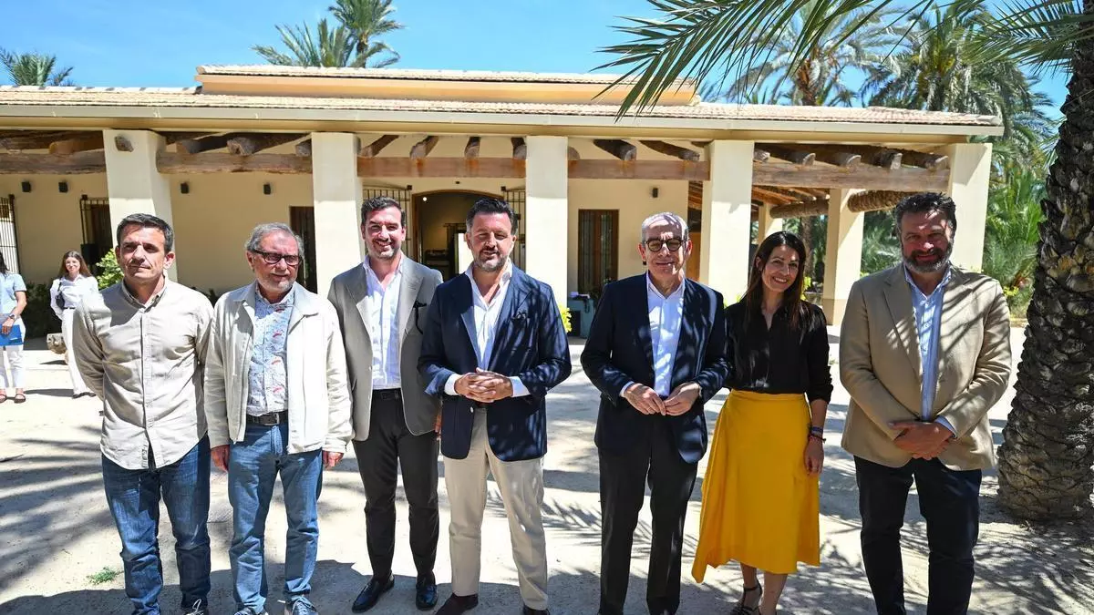 El alcalde de Elche asegura que las palmeras históricas “no tienen ninguna amenaza”