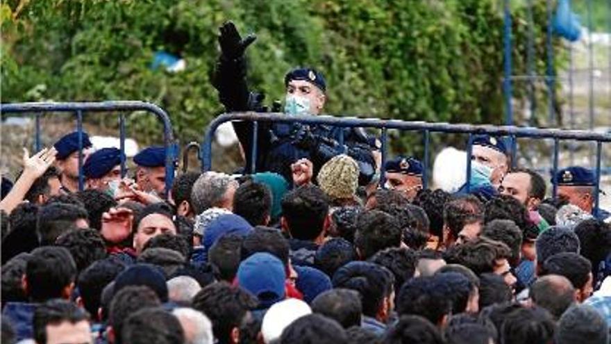 Situació de tensió a la frontera entre Sèrbia i Croàcia.