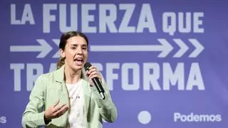 Irene Montero defiende la salida de De la Fuente y Vilda de las selecciones de fútbol: "Tiene que haber cambios profundos"