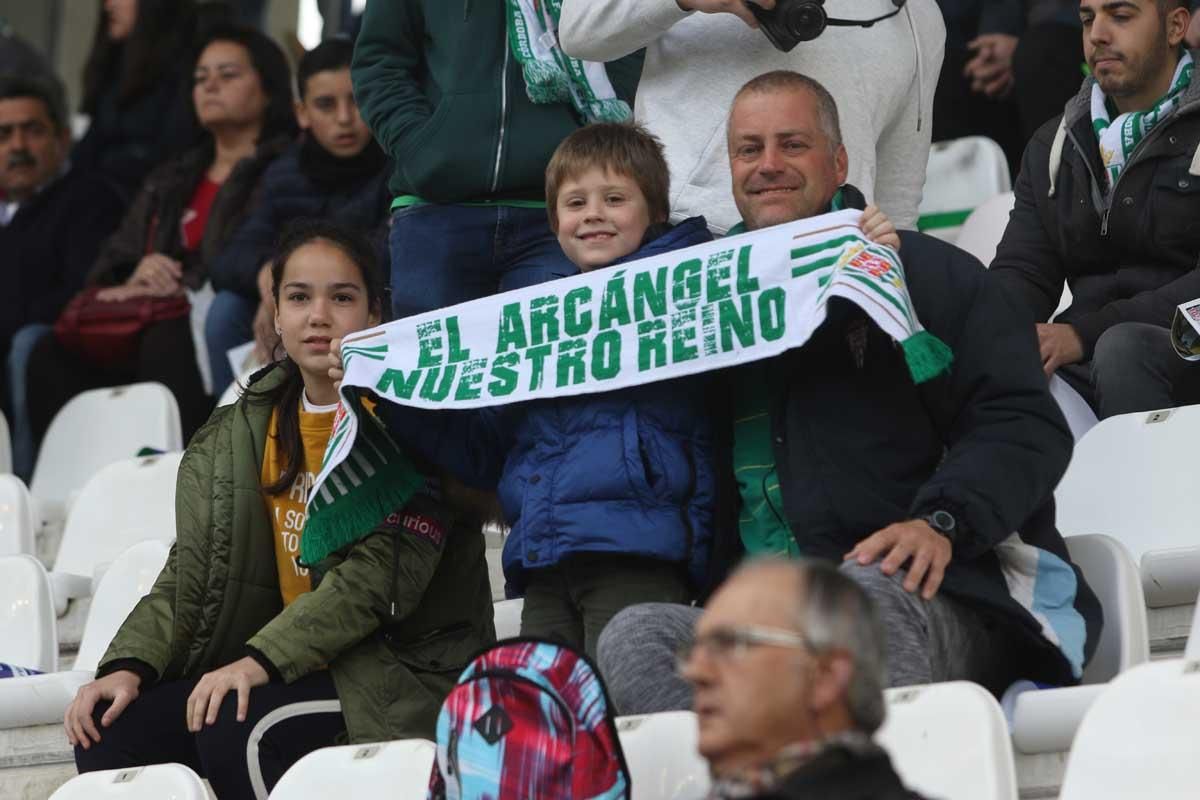 Así vivió la afición el empate del Córdoba ante el Oviedo