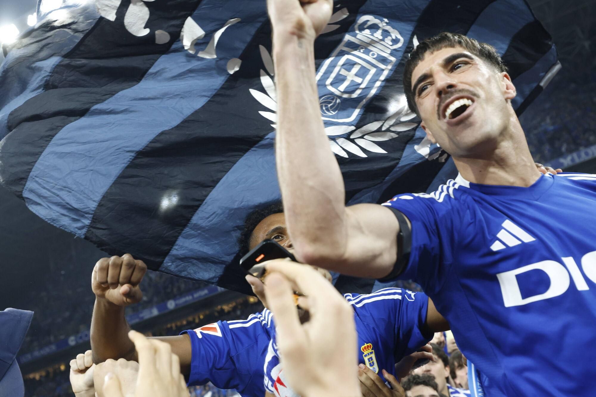 Así se vivió en el Carlos Tartiere la final del play-off entre el Real Oviedo y el Mirandés