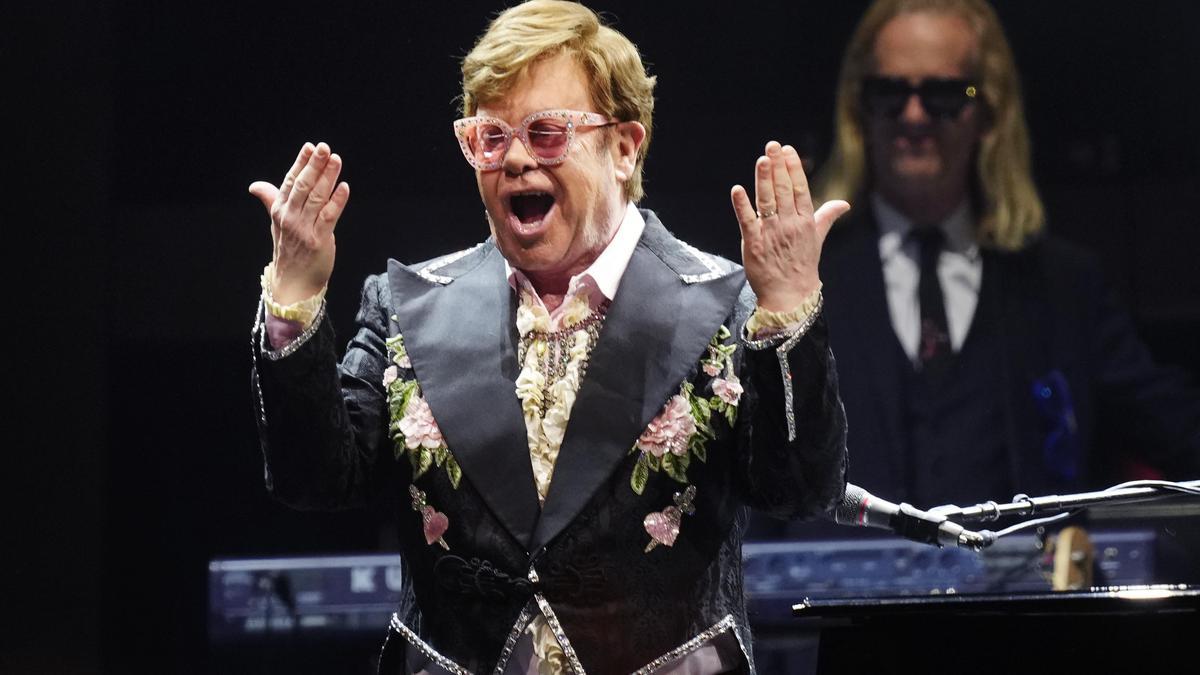 Elton John en el primer concert a Barcelona