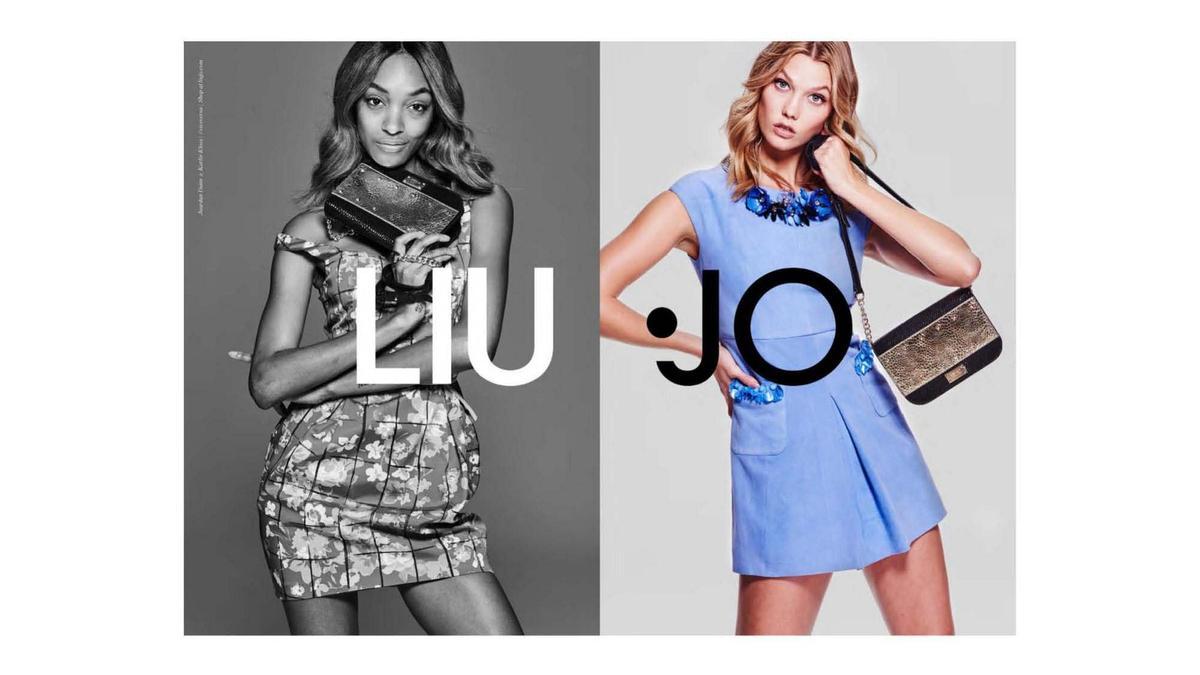 Joudan Dunn y Karlie Kloss en la nueva campaña de Liu Jo