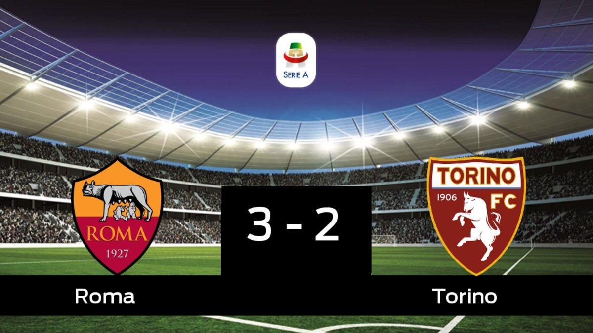 Triunfo de la Roma por 3-2 frente al Torino