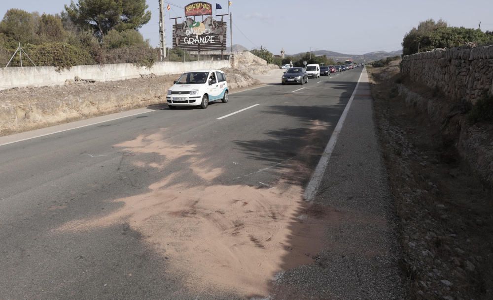 Accidente mortal en Son Serra de Marina