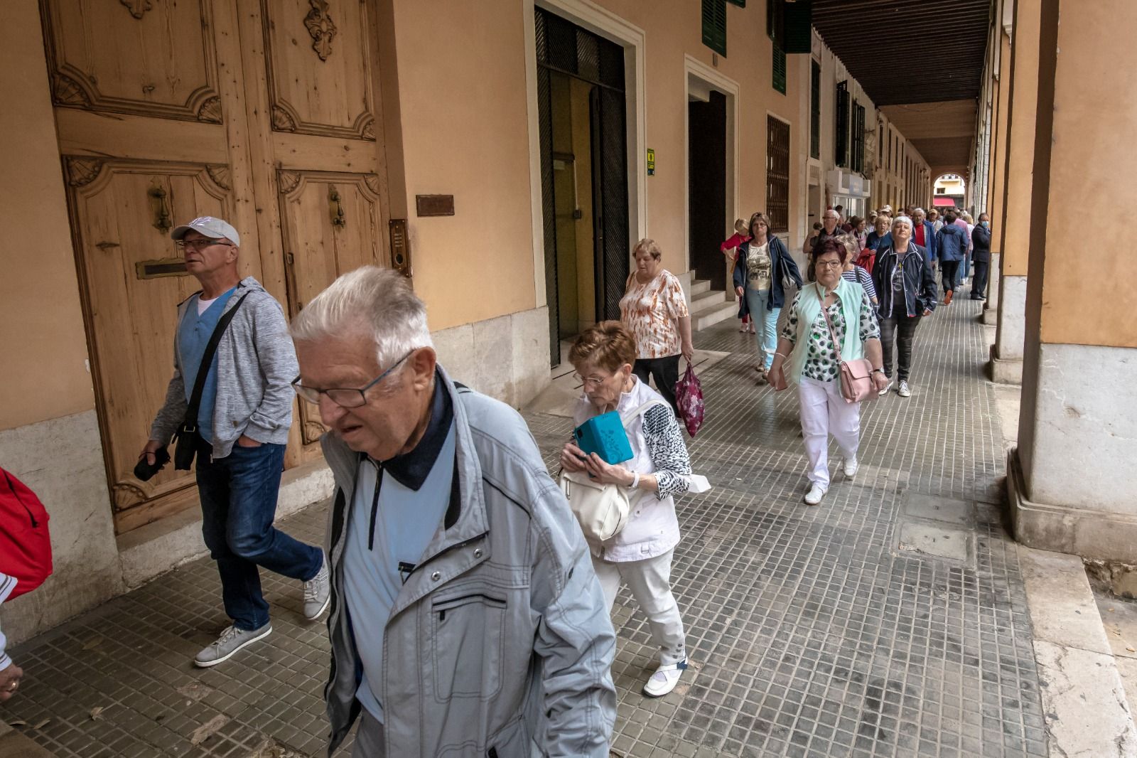 Los cruceristas visitaron las principales atracciones de la ciudad