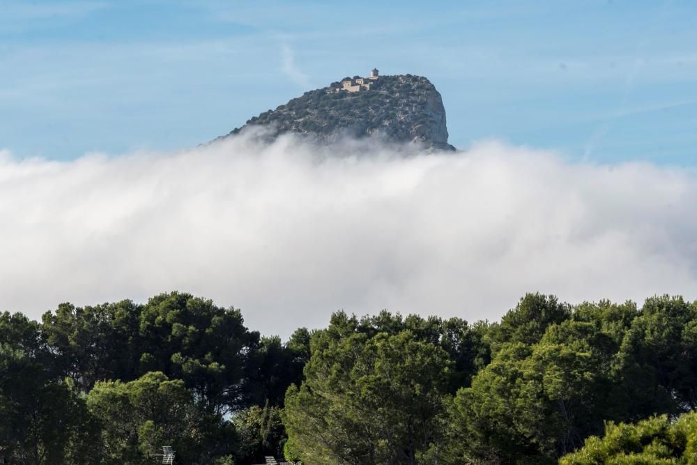 La niebla cubre Mallorca y no se irá hasta mañana