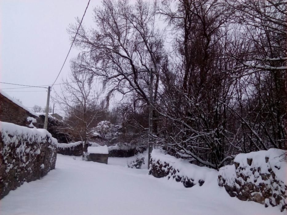 Nieve y hielo en Sanabria