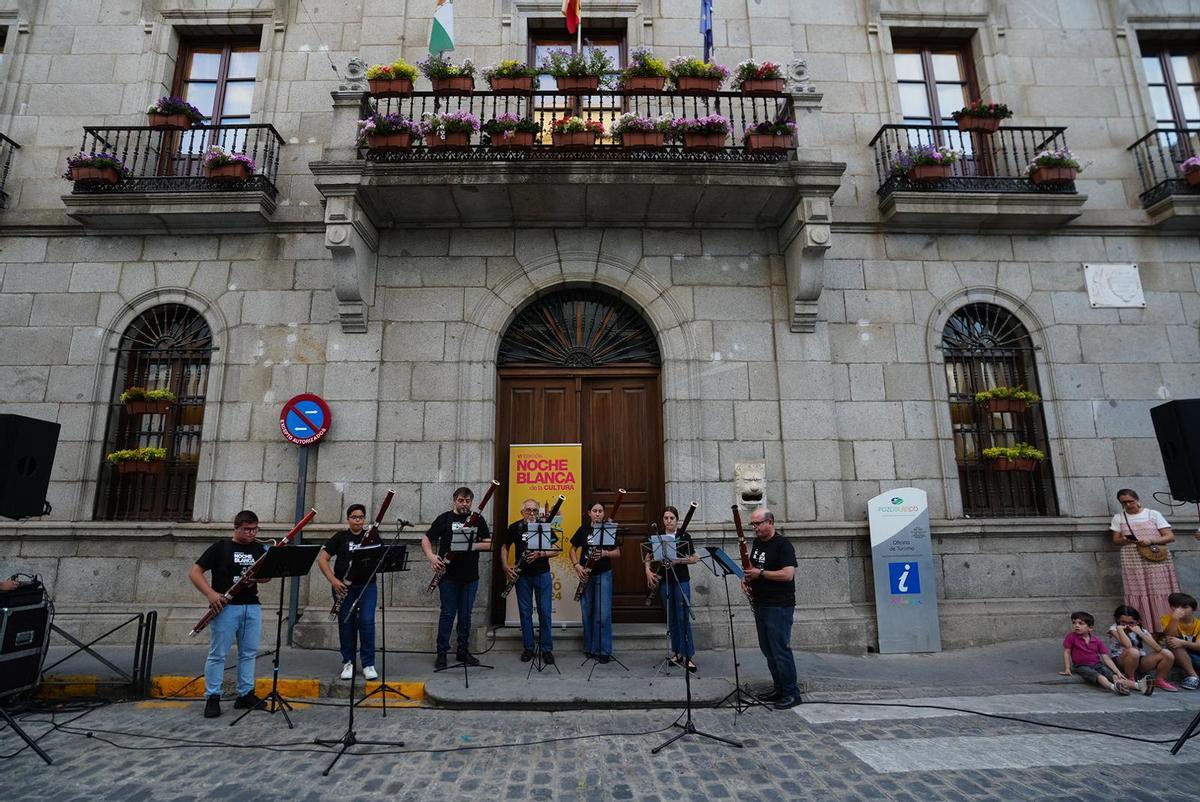 La noche blanca de Pozoblanco, en imágenes