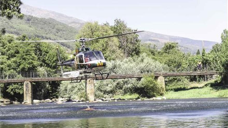 Estabilizados los incendios del Jerte y los otros cuatro de Cáceres