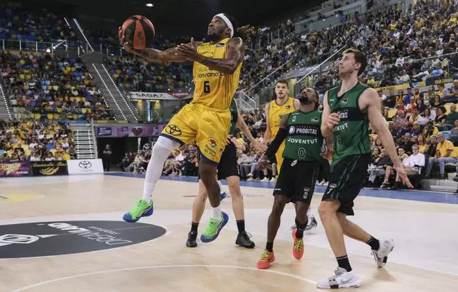 El partido Dreamland Gran Canaria-Joventut, en imágenes