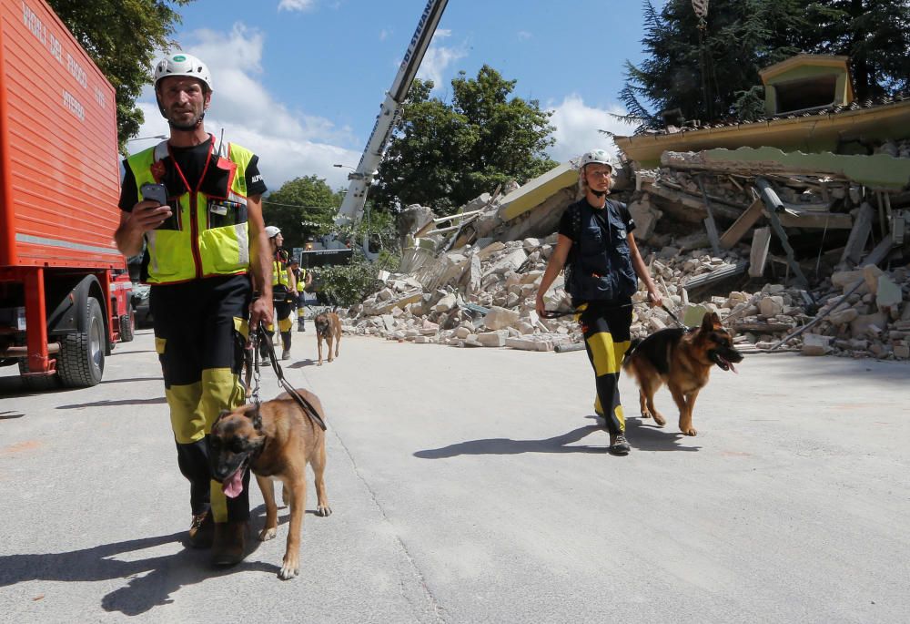 Terremoto en el centro de Italia