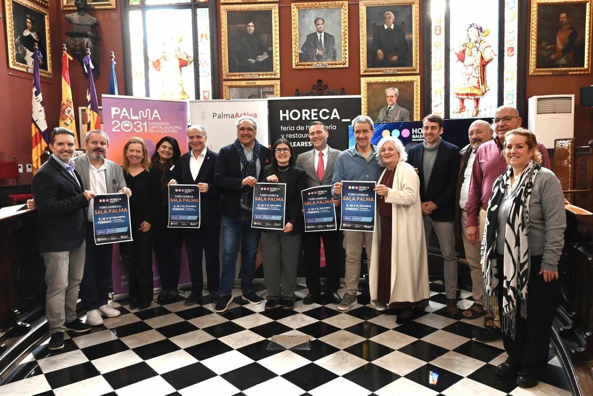 Foto de la presentación de la Sala Palma de la Feria Horeca.