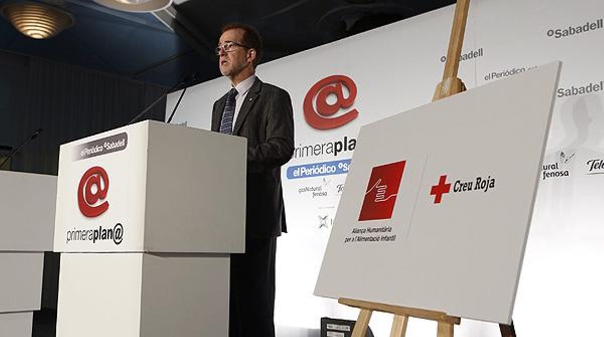 Josep Marquès, president de la Creu Roja Catalunya, és el protagonista de l’últim debat Primera Plana de l’any 2013.