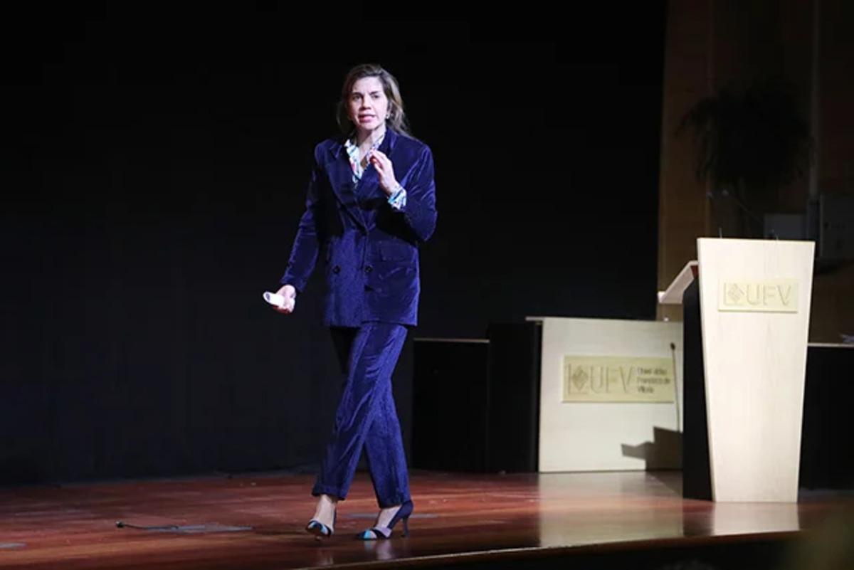 Marian Rojas Estapé participó en la conferencia de la Universidad Francisco de Vitoria