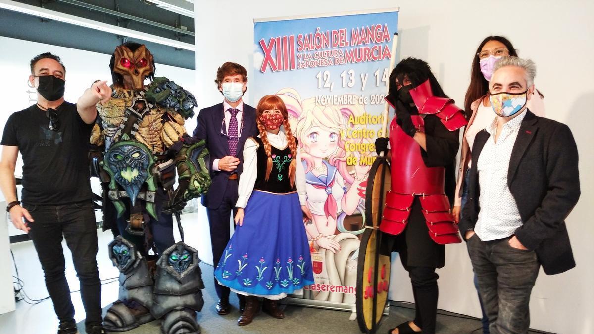 Presentación del Salón del Manga &#039;Murcia se remanga&#039;