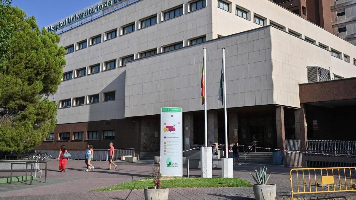 Hospital Universitario de Badajoz.