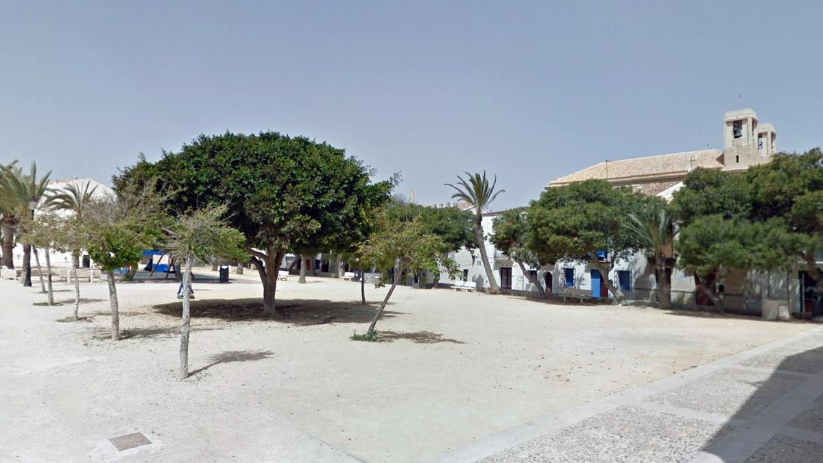 La Plaza Grande de Tabarca.