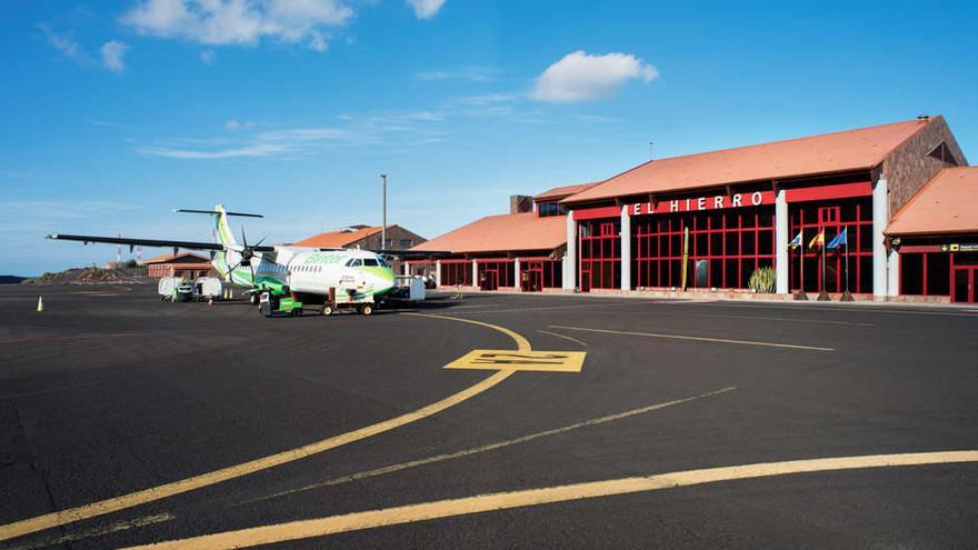 El aeropuerto de El Hierro.