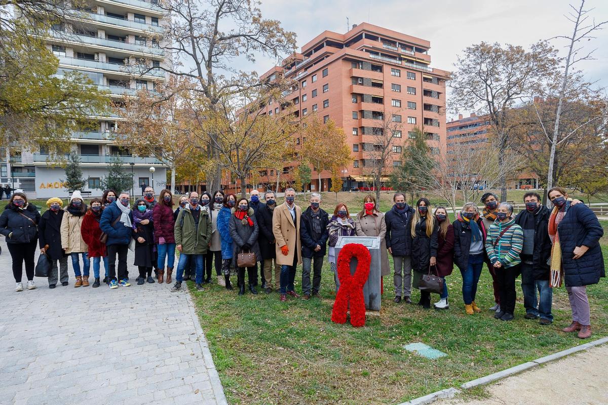 Acto celebrado en el Parque Bruil