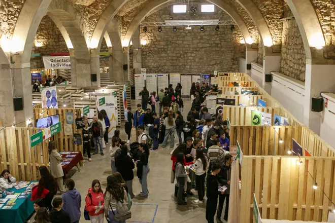 Les millors imatges de la Fira de l'Estudiant de Manresa