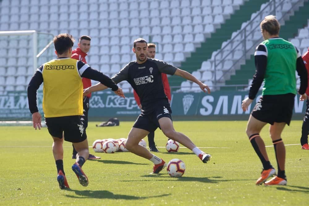 Entrenamiento del Córdoba de puertas abiertas