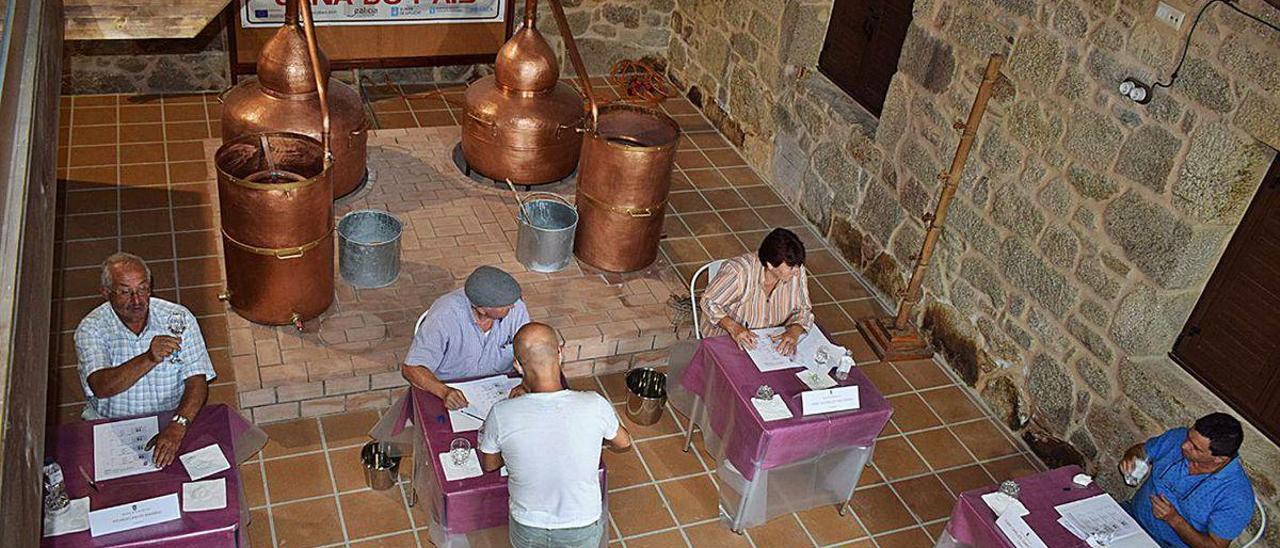 Una de las salas del centro de interpretación de la caña, durante la precata.