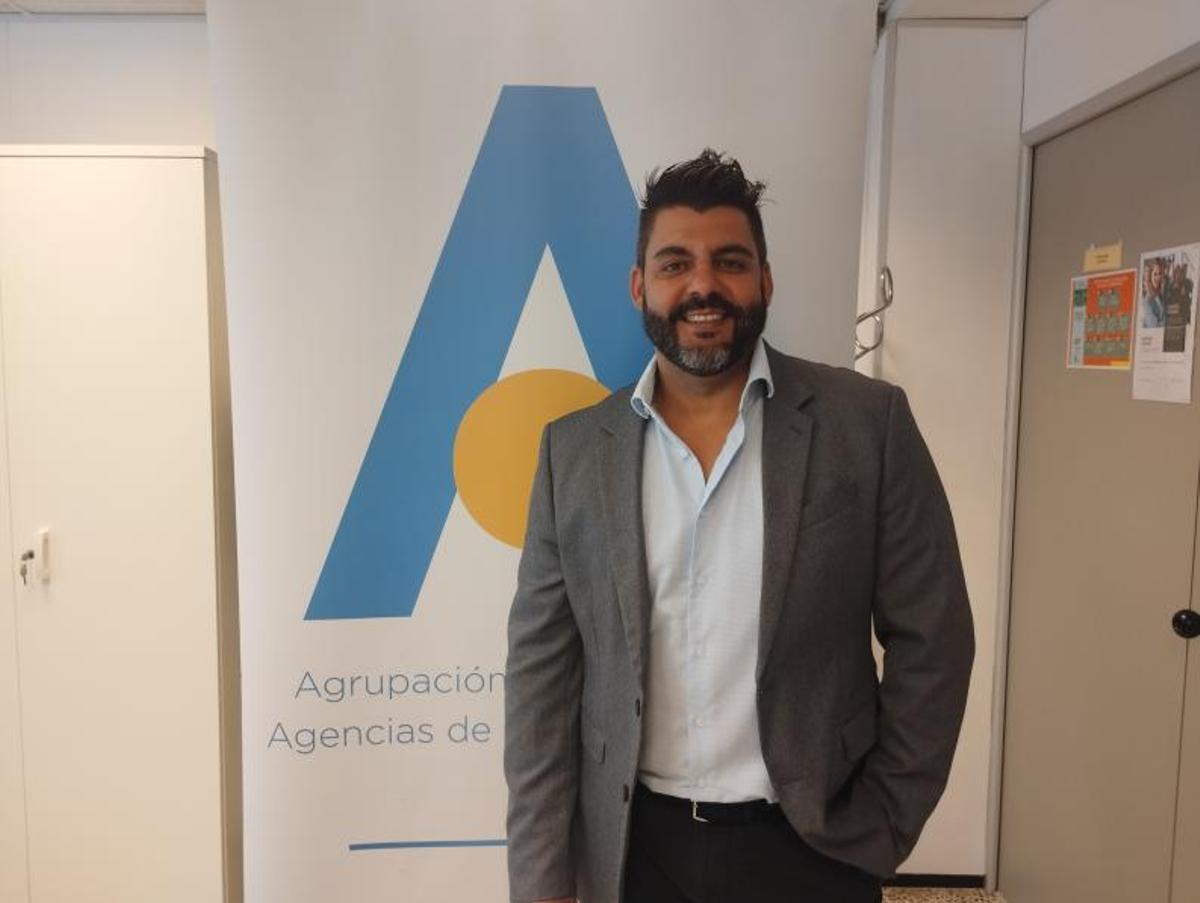 Pedro Fiol, presidente de Aviba, en la sede de la patronal, en una imagen de archivo.