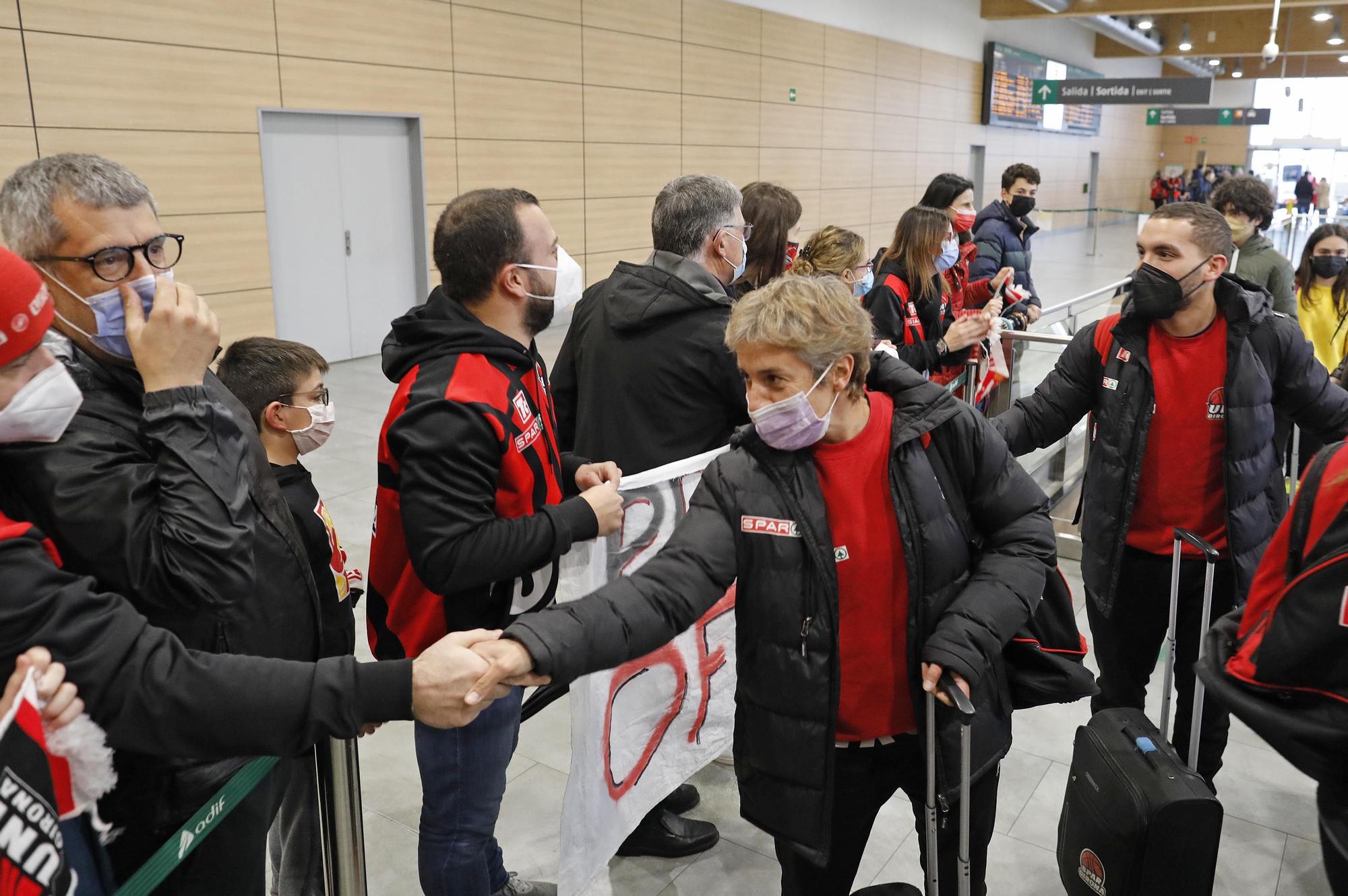 Arribada del Spar Girona