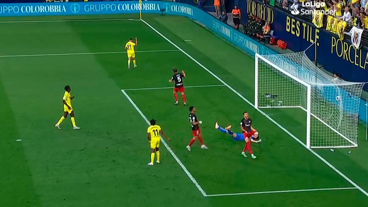 Villarreal - Athletic Club: El gol de Aitor Paredes en propia puerta
