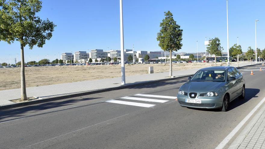 La parcela donde se construirá la residencia para discapacitados