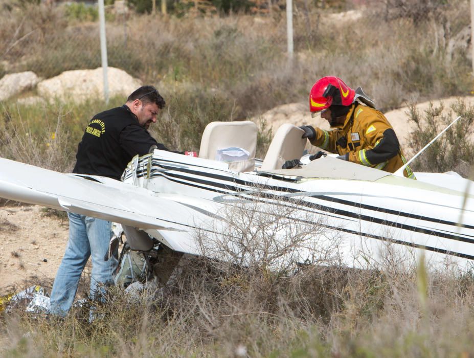 Dos muertos al estrellarse su avioneta en Mutxamel