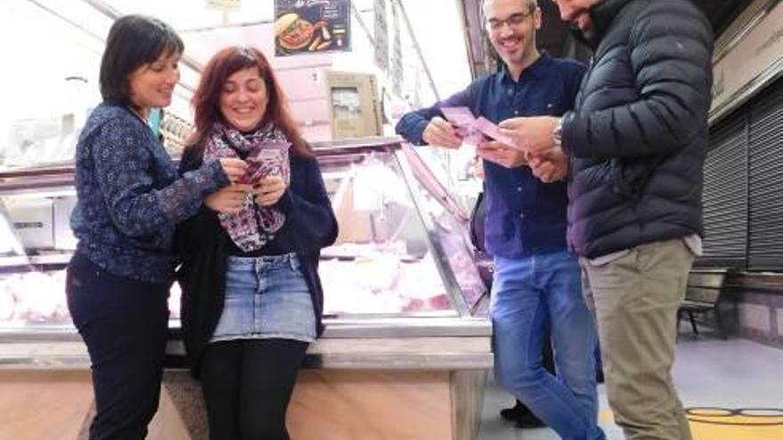 Perramon, Franch, Sala i Serracanta a Puigmercadal, ahir al migdia