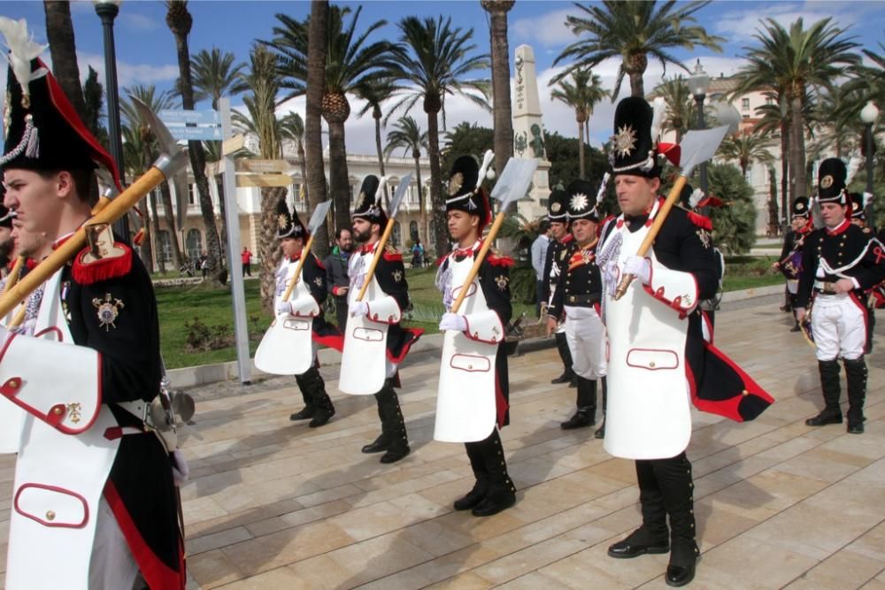 Pasacalle de los granaderos marrajos en Cartagena