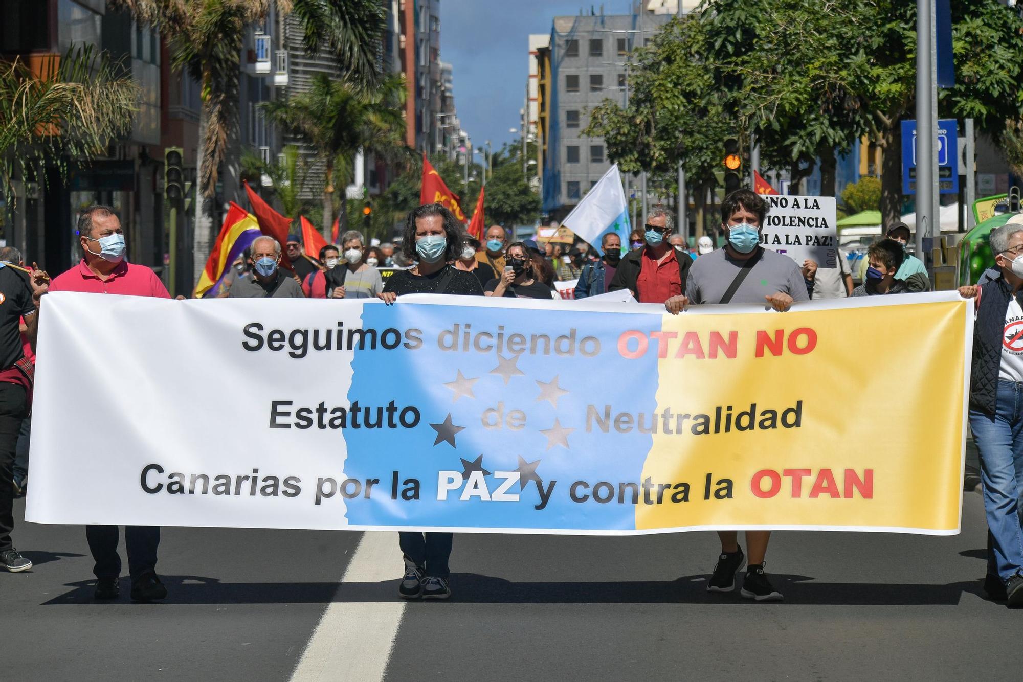 Manifestación contra la OTAN