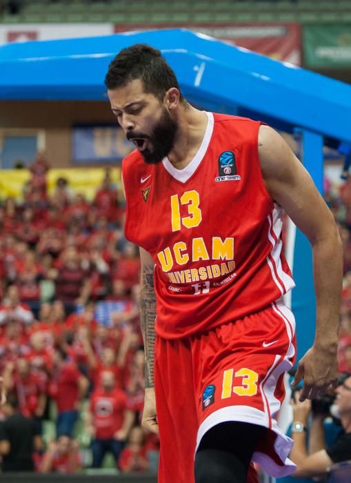 El equipo cajista no aprovecha la ausencia de la estrella del UCAM, Facundo Campazzo, y se coloca con balance negativo en la Eurocup (1-2)