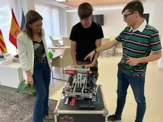 Un grupo de jóvenes de Castellón crea el mejor robot de España