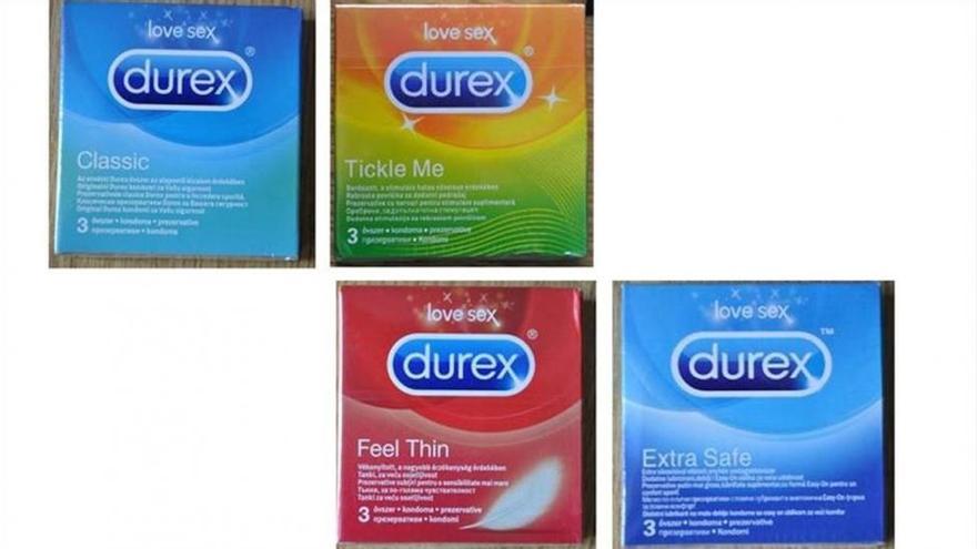 Sanidad alerta de una partida de condones Durex falsos